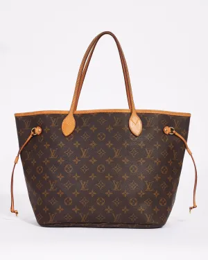 Louis Vuitton Monogram Canvas Neverfull MM Bag - no pouch