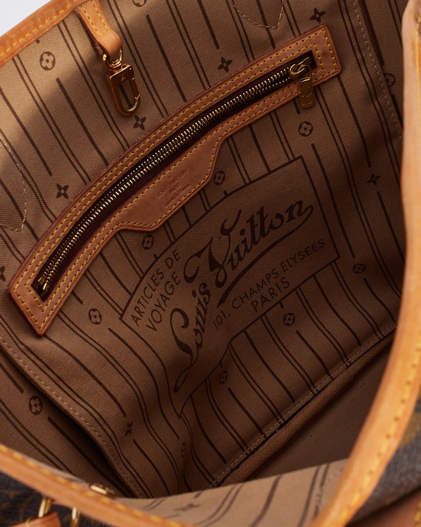Louis Vuitton Monogram Canvas Neverfull MM Bag - no pouch