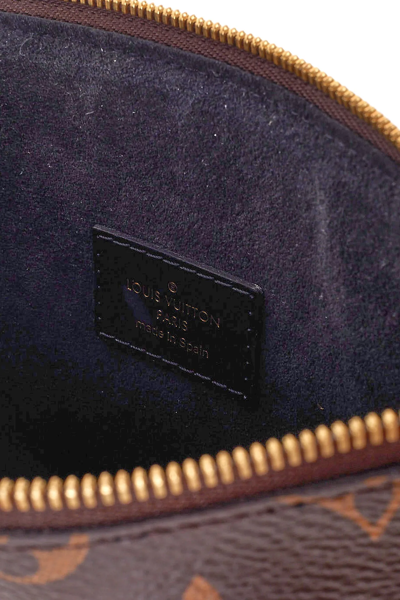 Louis Vuitton Monogram Canvas Patches City Wristlet Pouch Bag