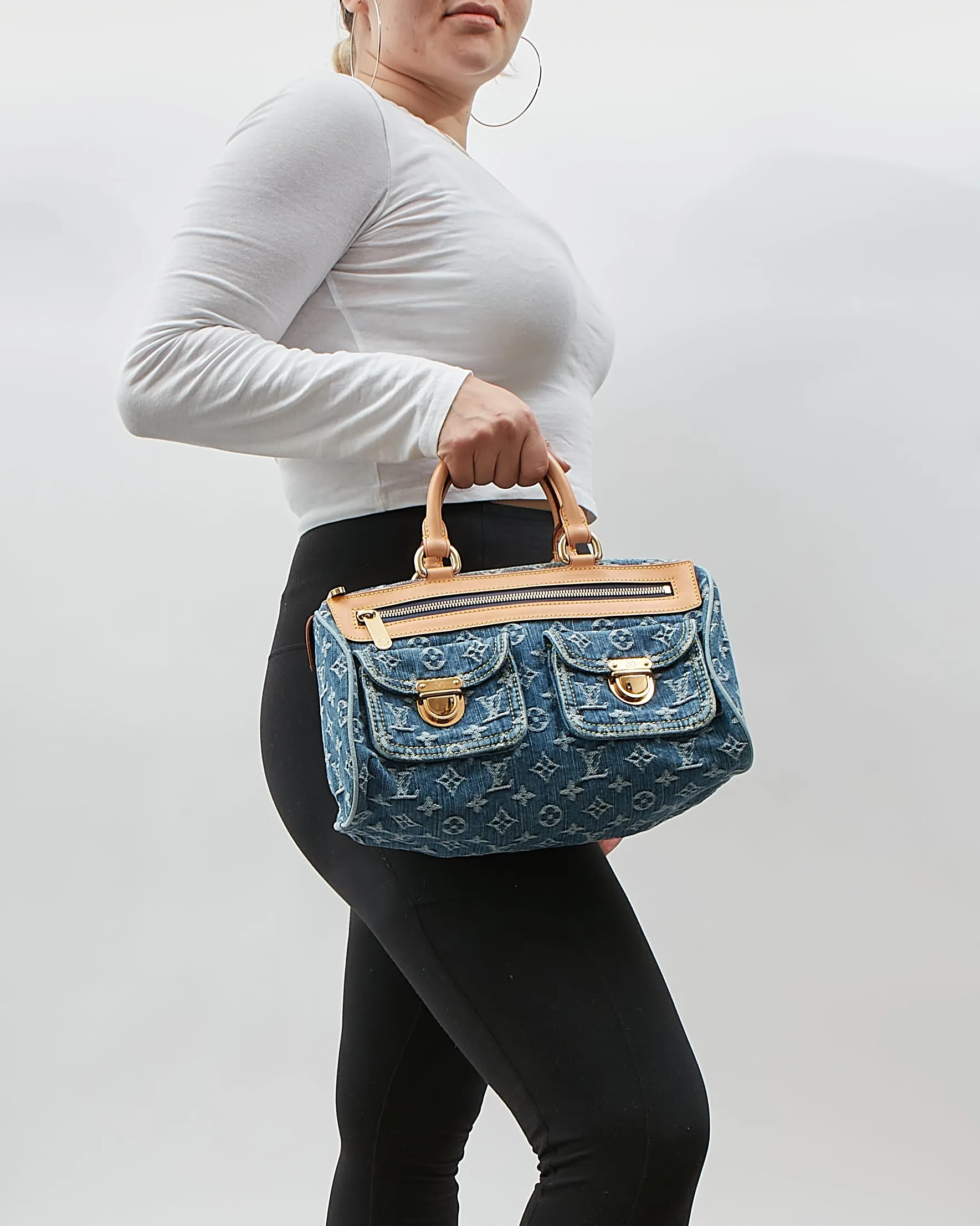 Louis Vuitton Monogram Denim Neo Speedy Bag