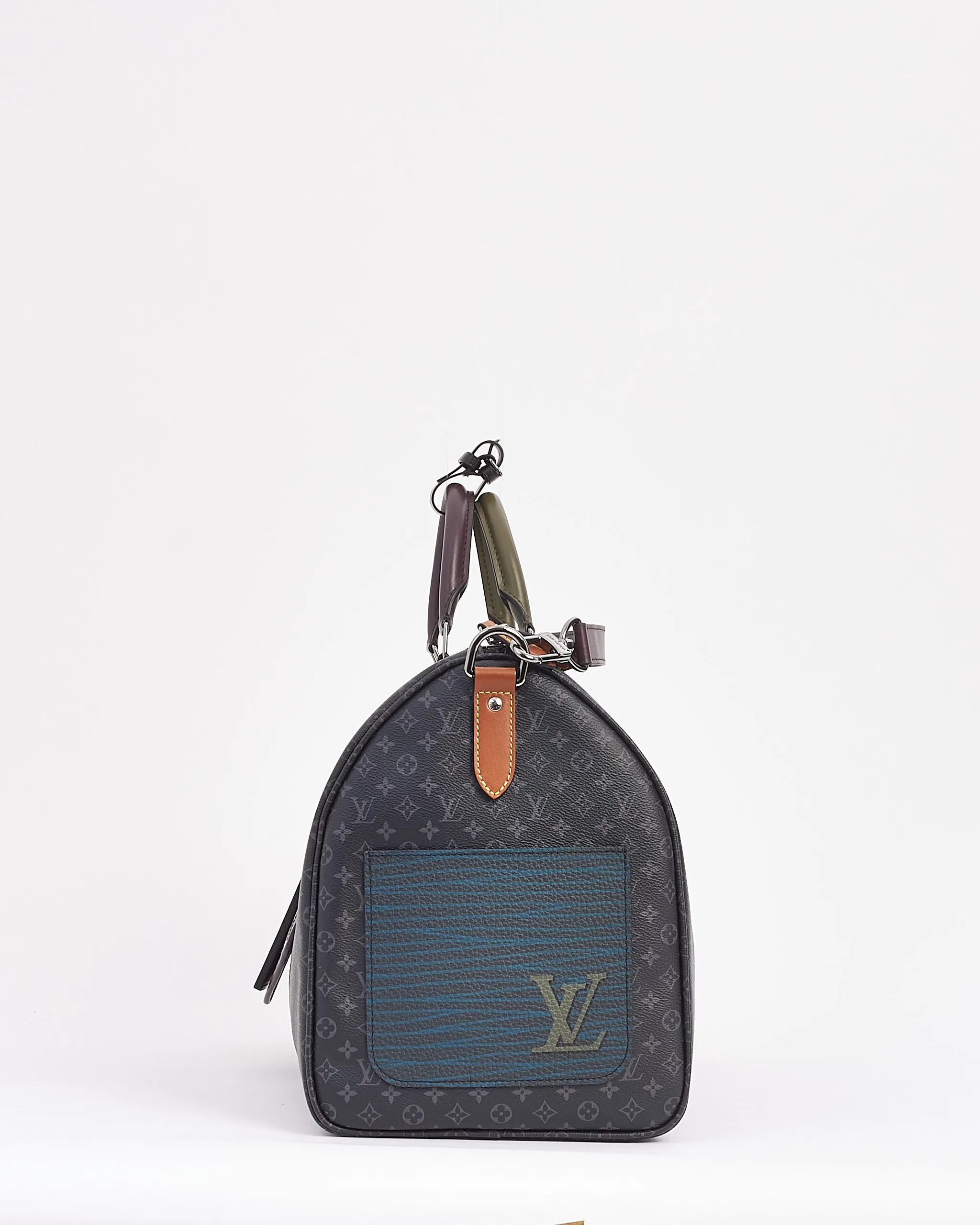 Louis Vuitton Monogram Eclipse Article De Voyage Keepall 50