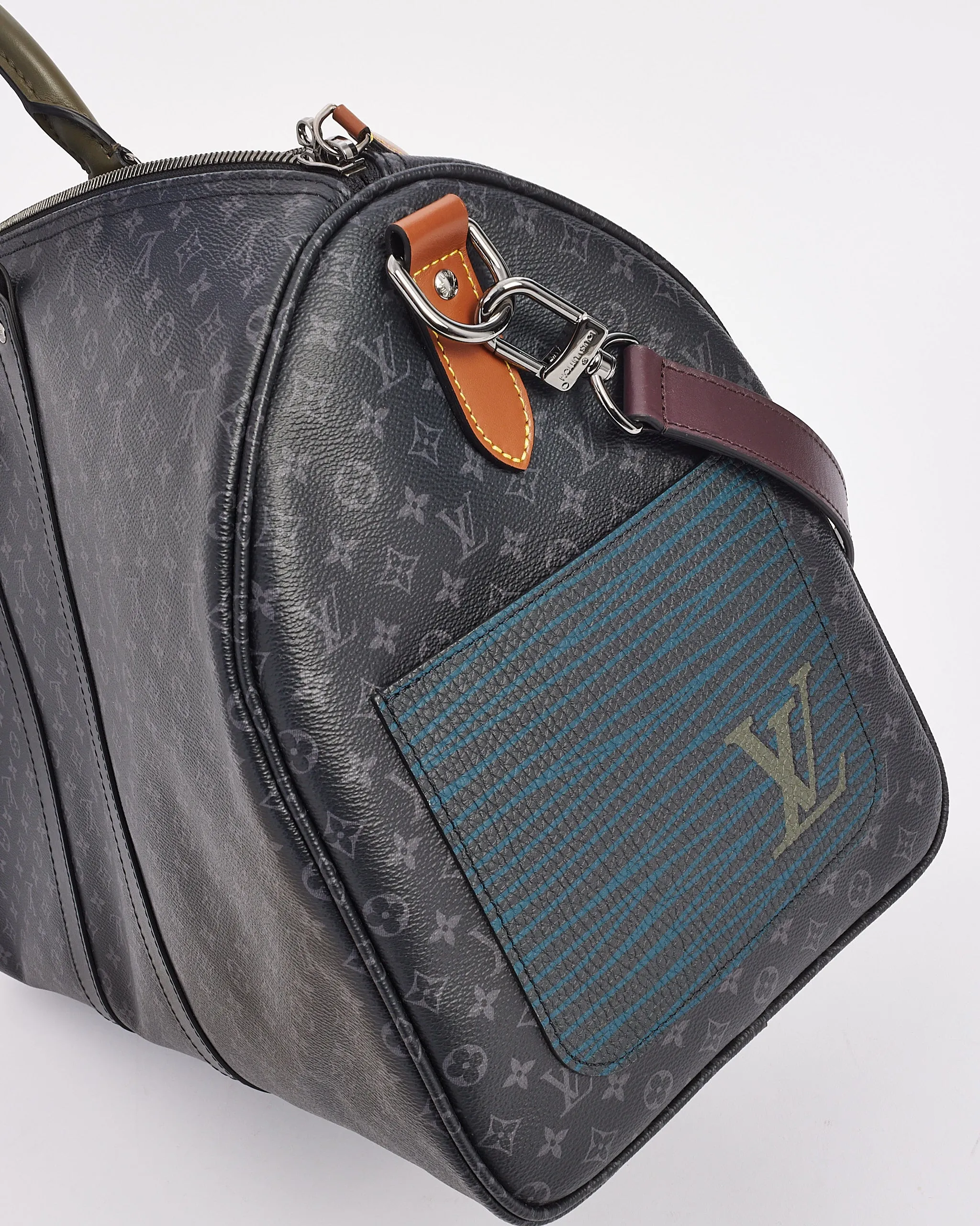 Louis Vuitton Monogram Eclipse Article De Voyage Keepall 50