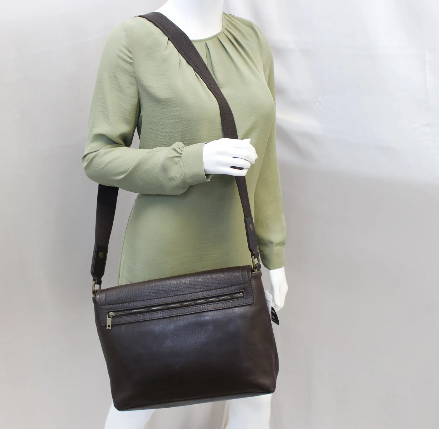 LOUIS VUITTON Utah Leather Omaha Messenger Bag - Last Call