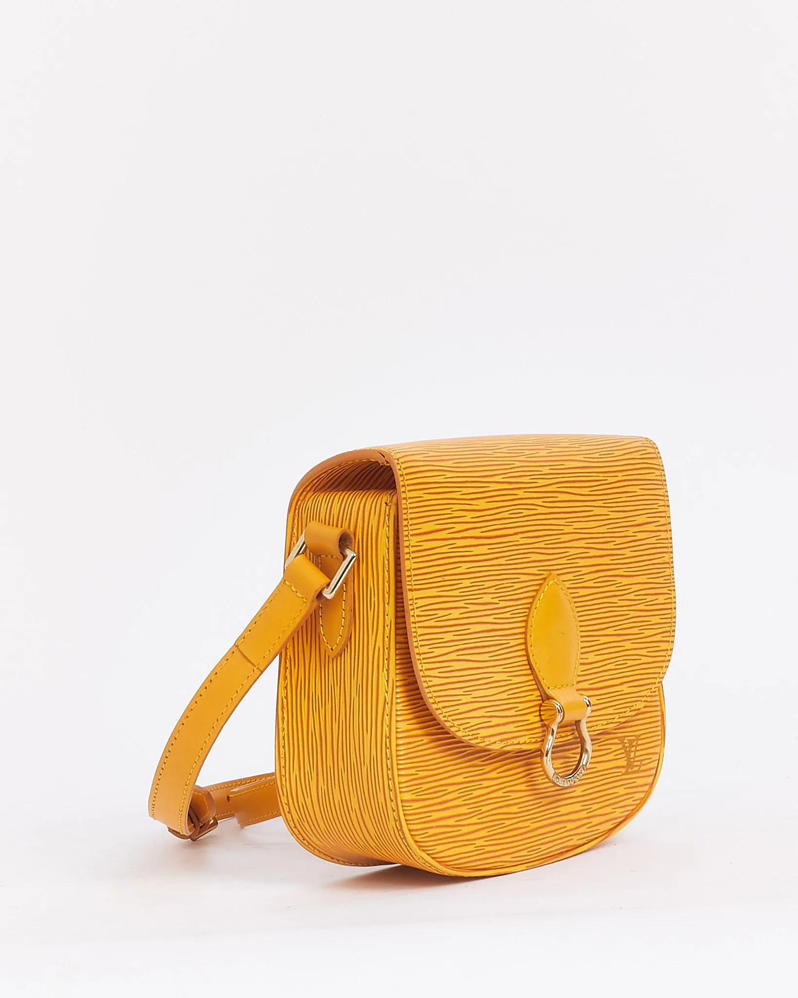 Louis Vuitton Yellow Epi Leather Saint Cloud PM Shoulder Bag