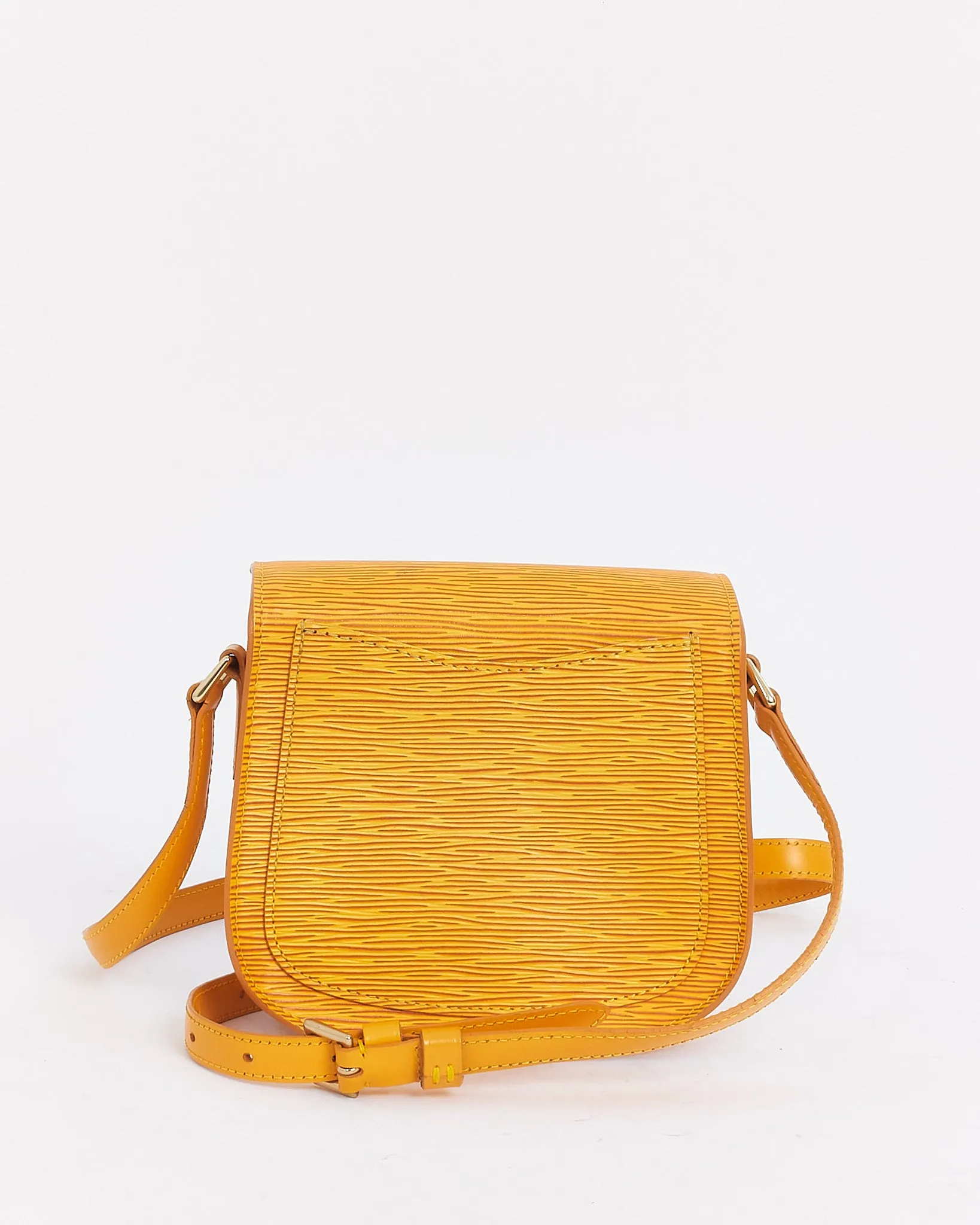 Louis Vuitton Yellow Epi Leather Saint Cloud PM Shoulder Bag
