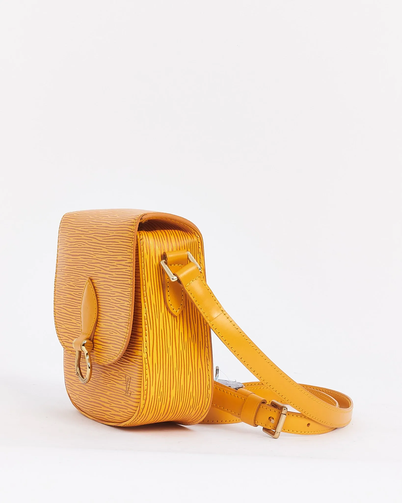 Louis Vuitton Yellow Epi Leather Saint Cloud PM Shoulder Bag