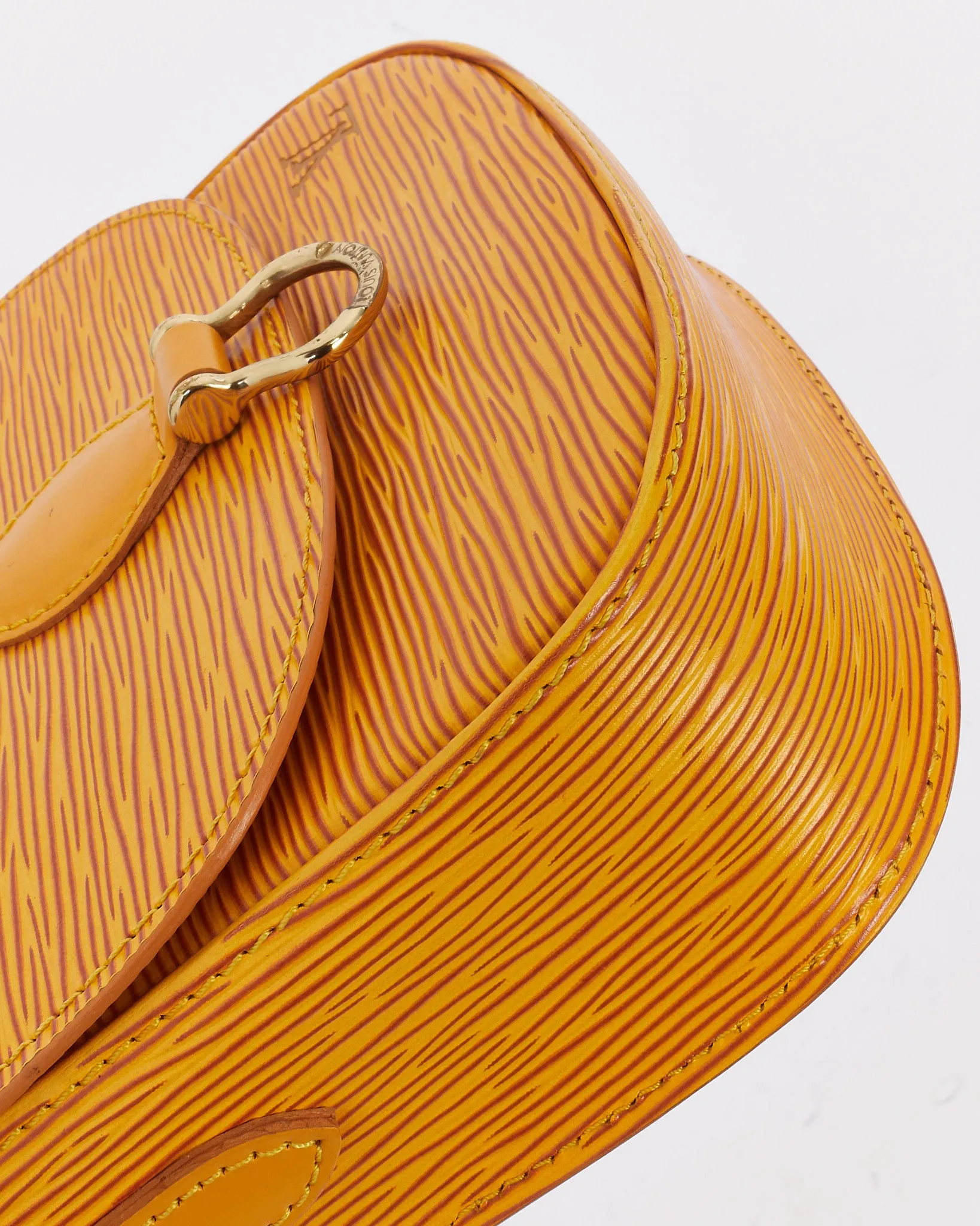 Louis Vuitton Yellow Epi Leather Saint Cloud PM Shoulder Bag