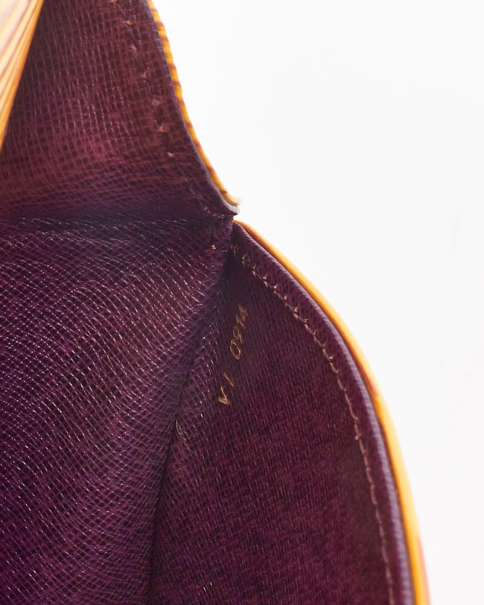 Louis Vuitton Yellow Epi Leather Saint Cloud PM Shoulder Bag