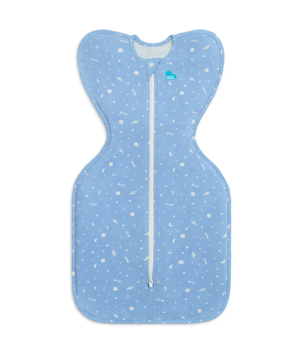 Love To Dream Swaddle Up Bamboo Original Time & Space Blue