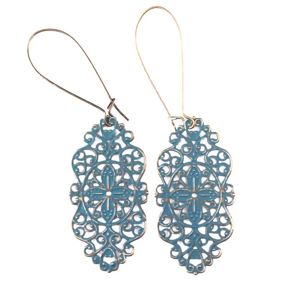 Loverly Earrings - Nordic Blue