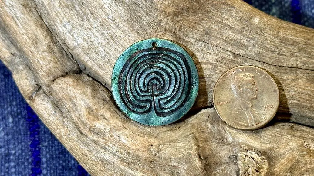 Luster Pendant by Allegory Gallery — Labyrinth - English Ivy