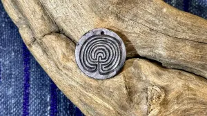 Luster Pendant by Allegory Gallery — Labyrinth - French Lilac