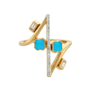 Maia Sprite Ring - Turquoise