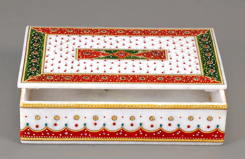 Marble Decorative Jewelry Box