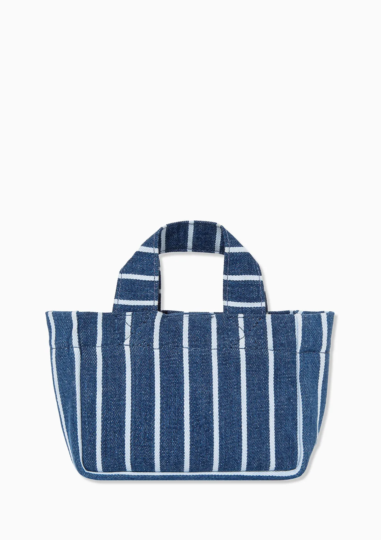 Marche X Mavi Chain Strap Striped Bag