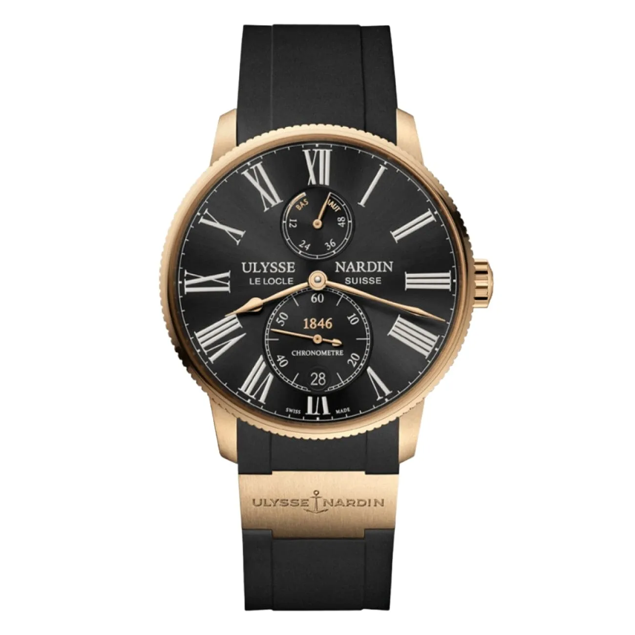 MARINE TORPILLEUR 42MM ROSE GOLD