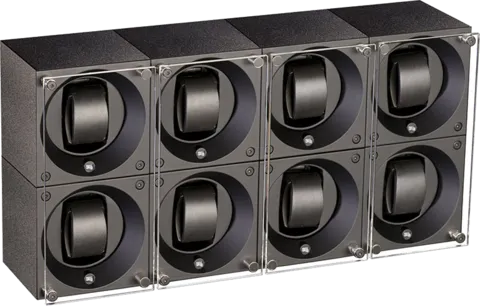 Masterbox Aluminum 8 Positions Black Anodized Aluminum