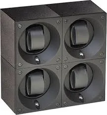 Masterbox Aluminum Quattro Black Anodized Aluminum