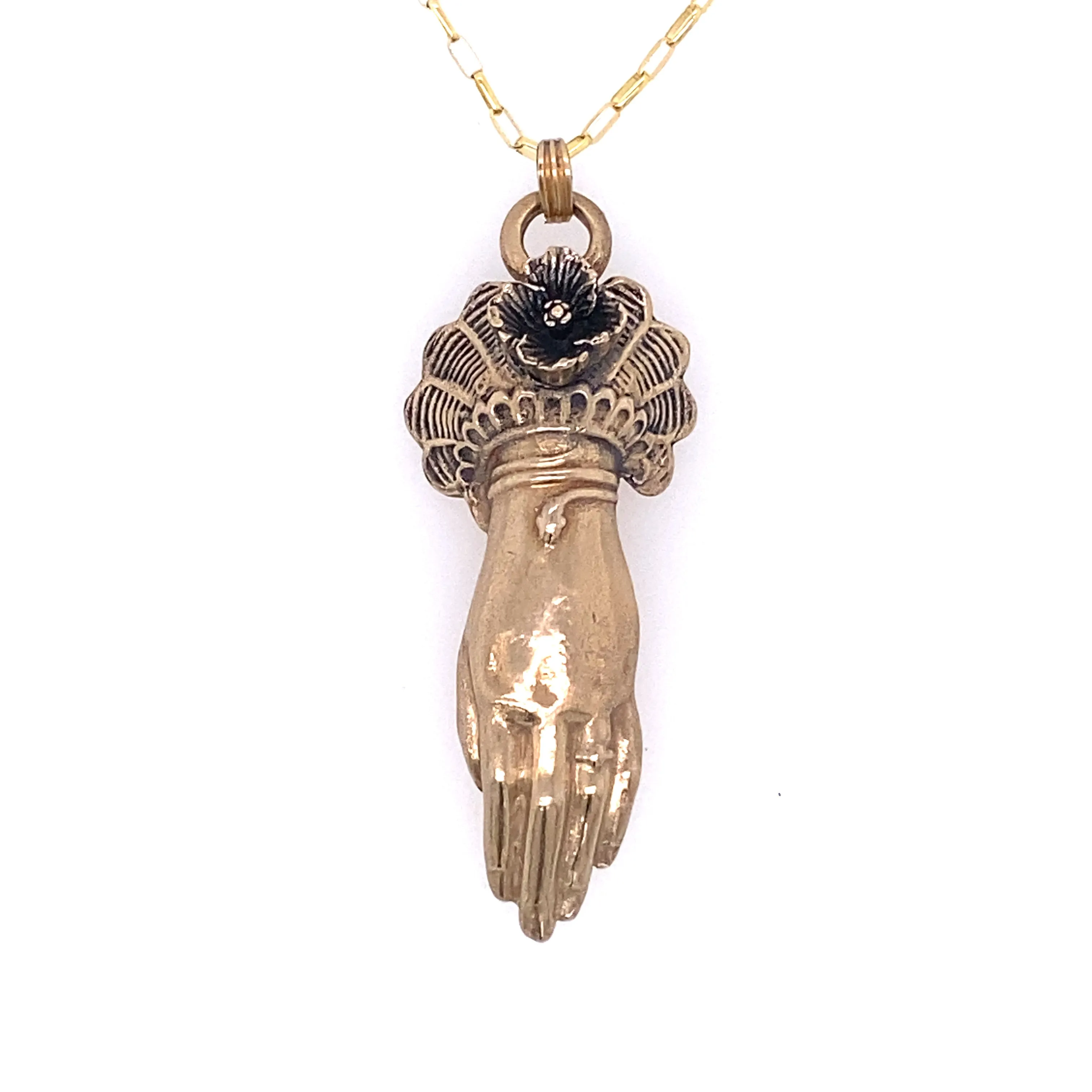 Memento Mori Hand Pendant