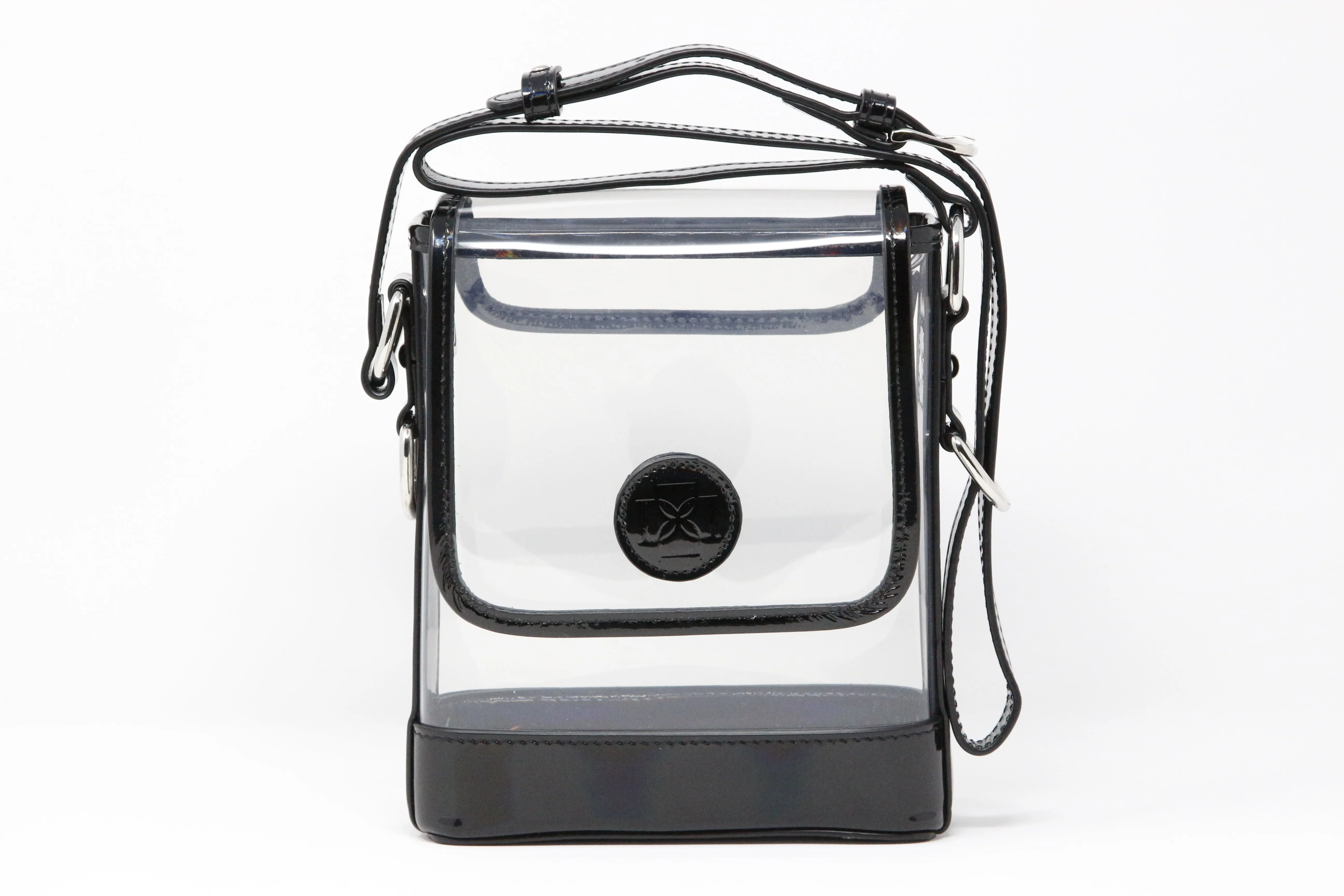 Memo (Black Holographic Leather, Platinum Liner) - Buy with Prime