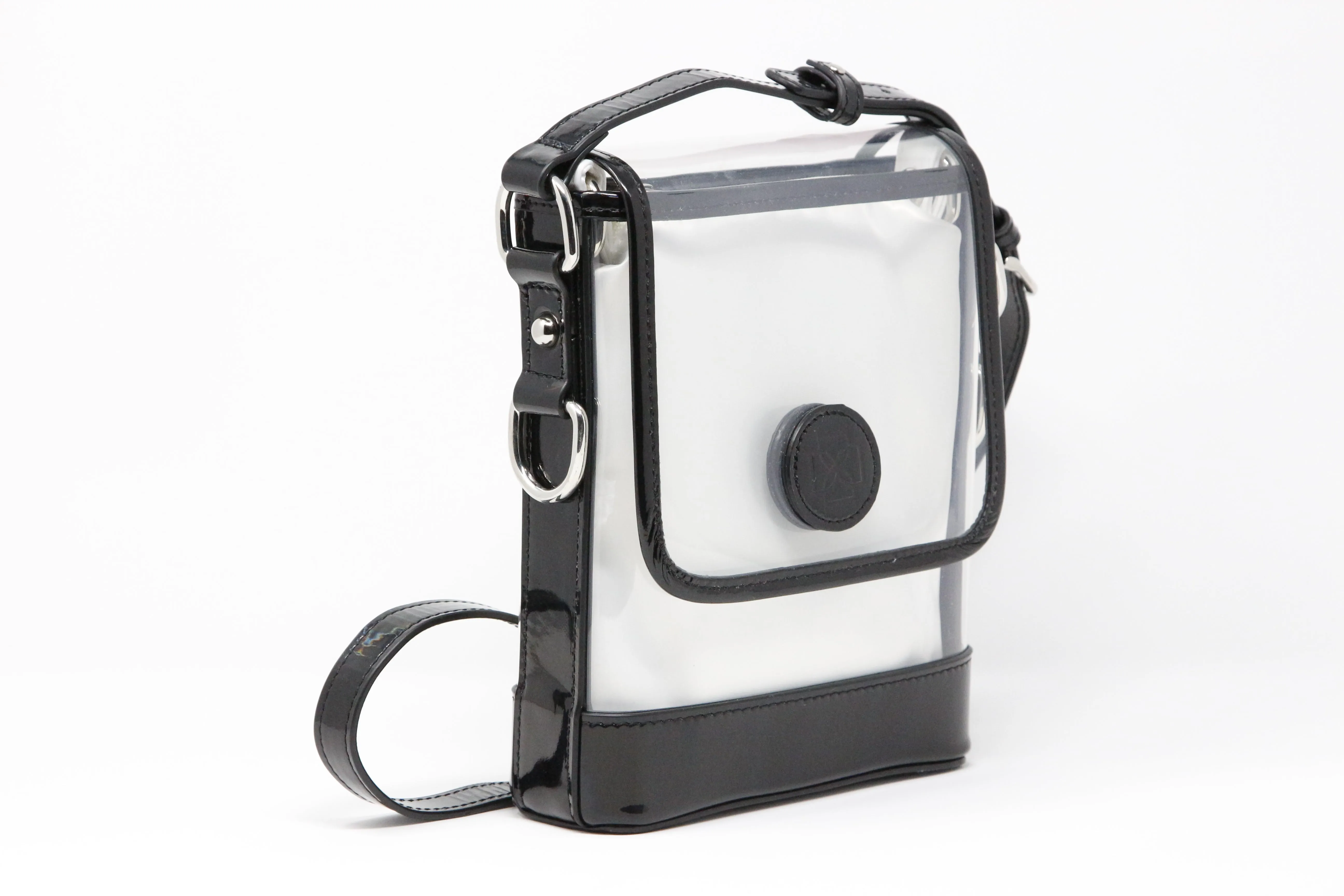 Memo (Black Holographic Leather, Platinum Liner) - Buy with Prime