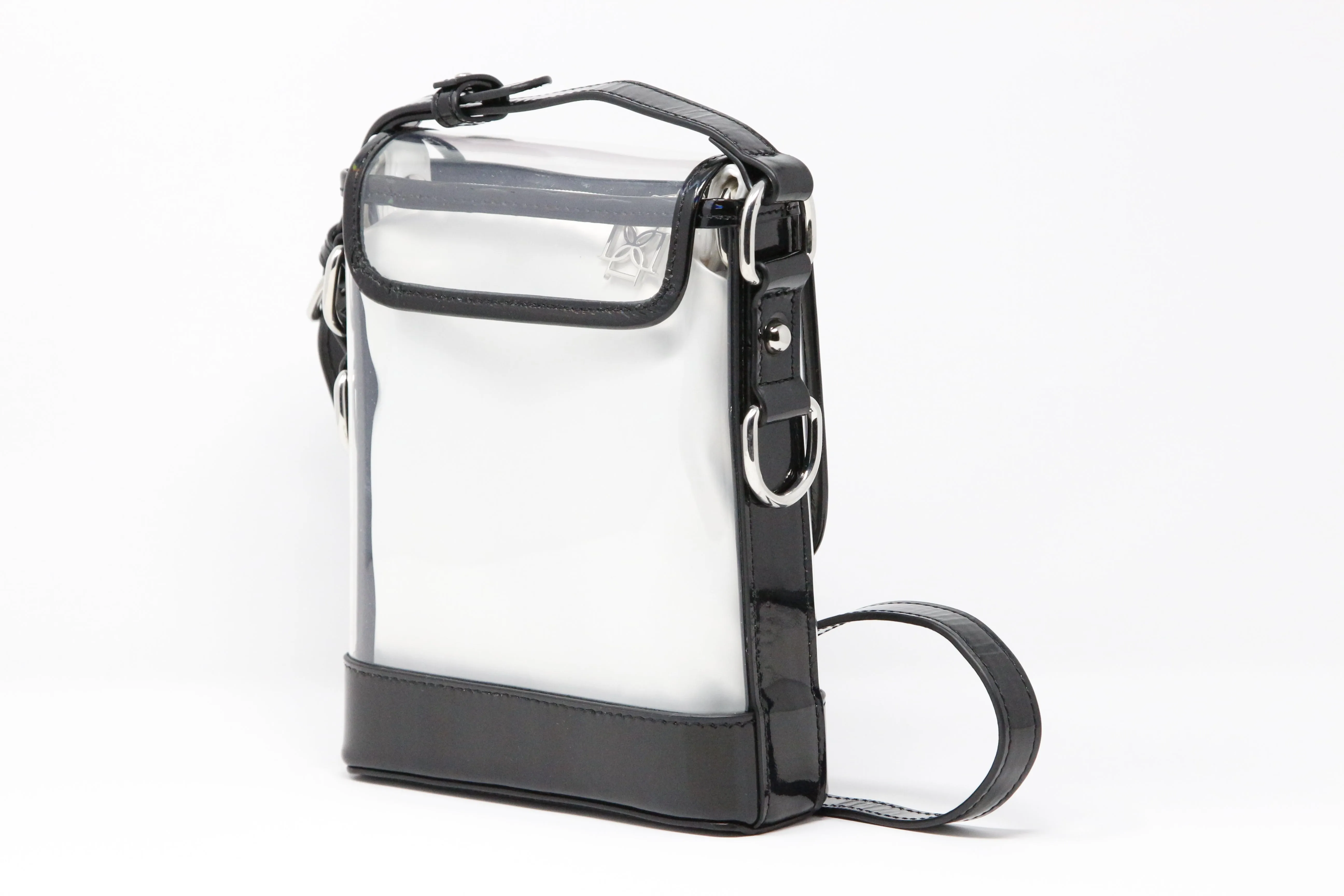 Memo (Black Holographic Leather, Platinum Liner) - Buy with Prime