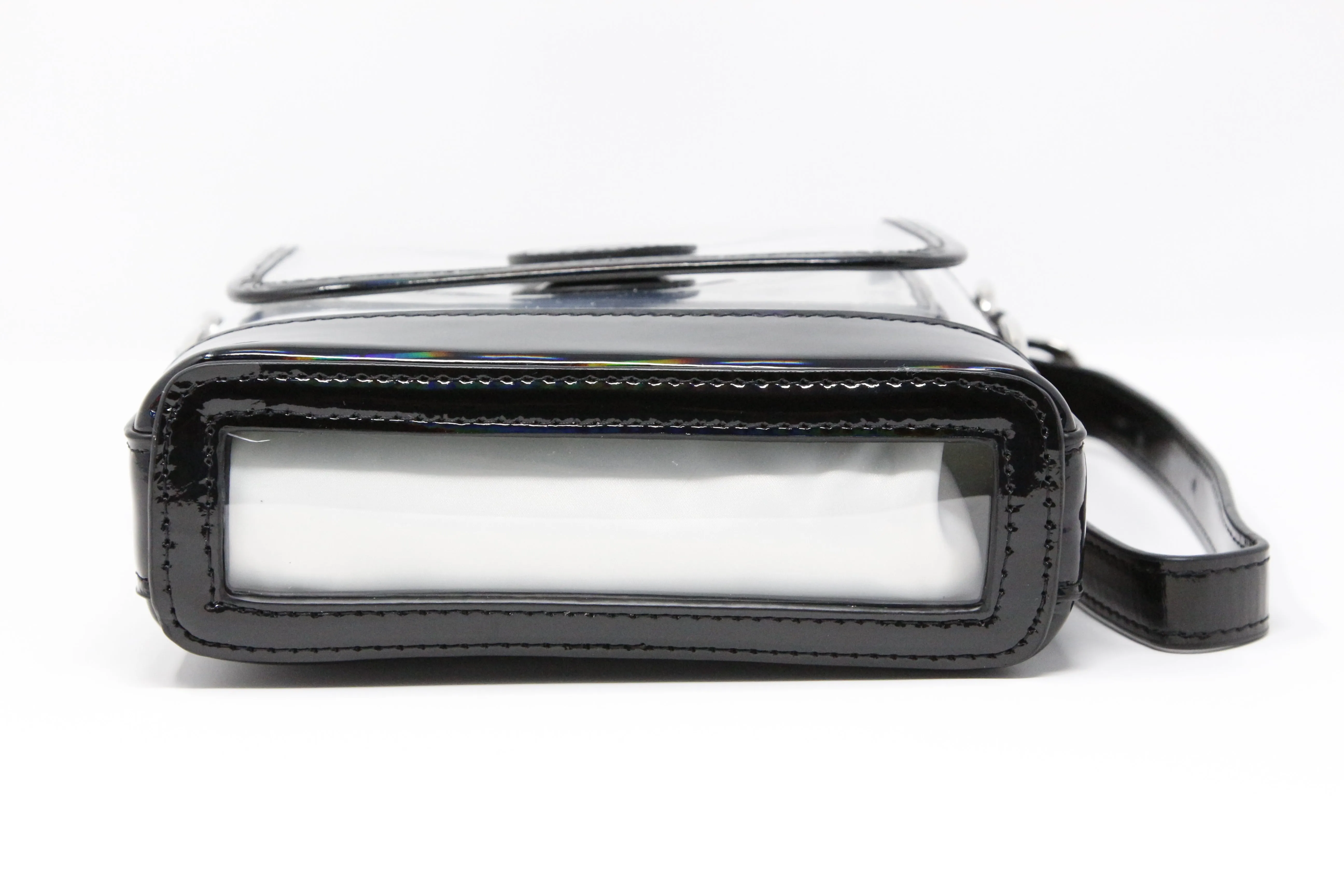 Memo (Black Holographic Leather, Platinum Liner) - Buy with Prime
