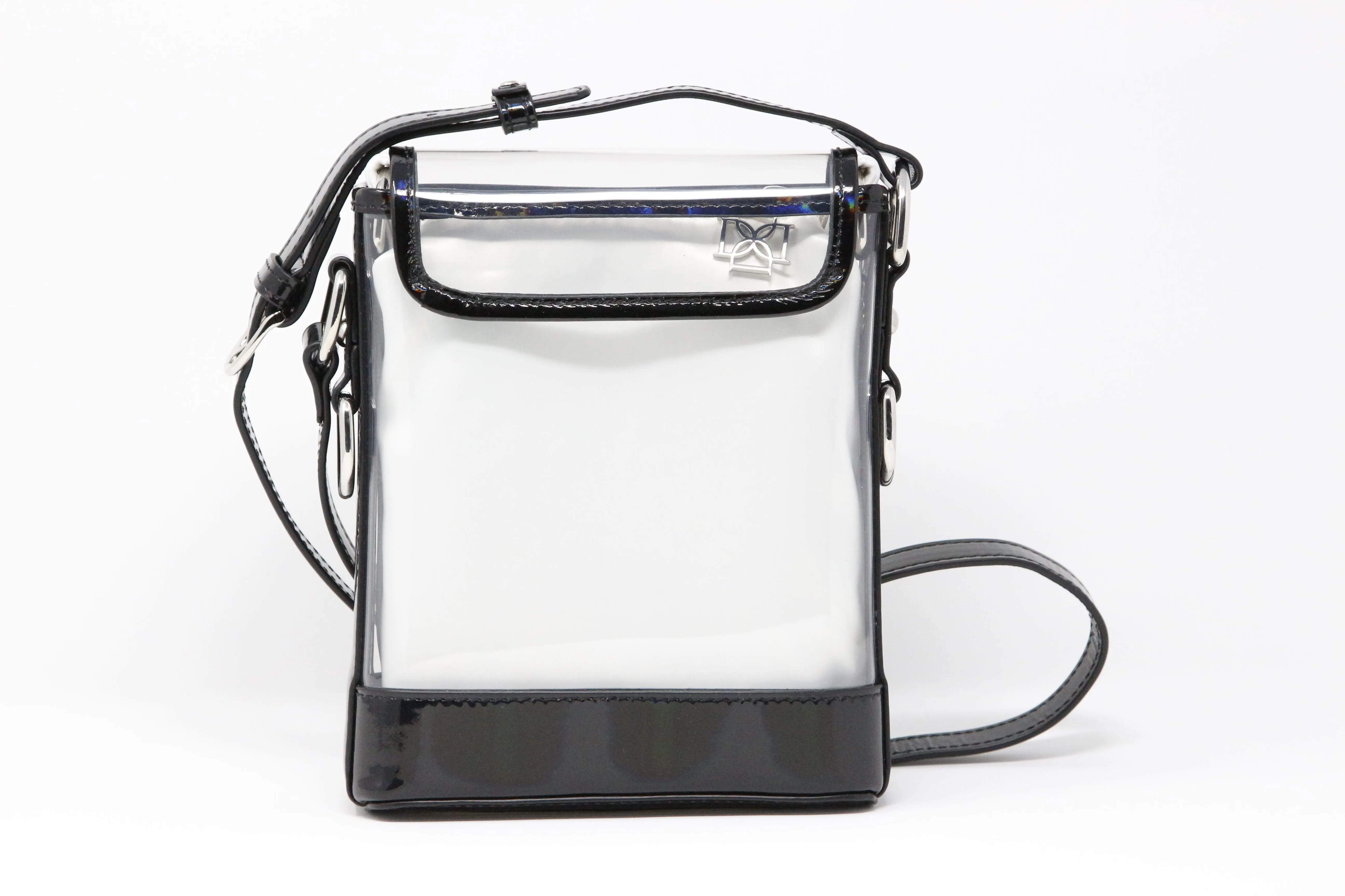 Memo (Black Holographic Leather, Platinum Liner) - Buy with Prime