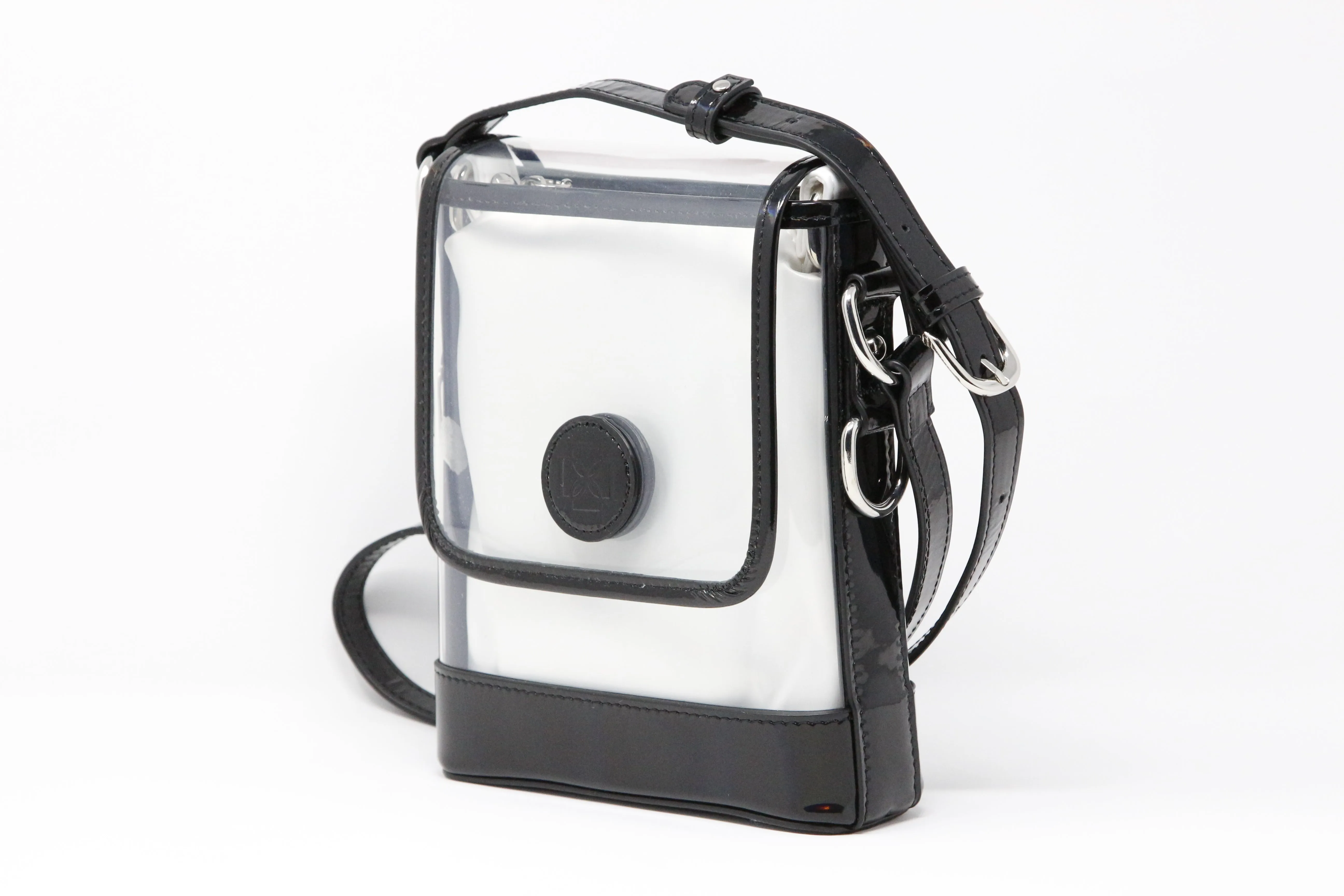 Memo (Black Holographic Leather, Platinum Liner) - Buy with Prime