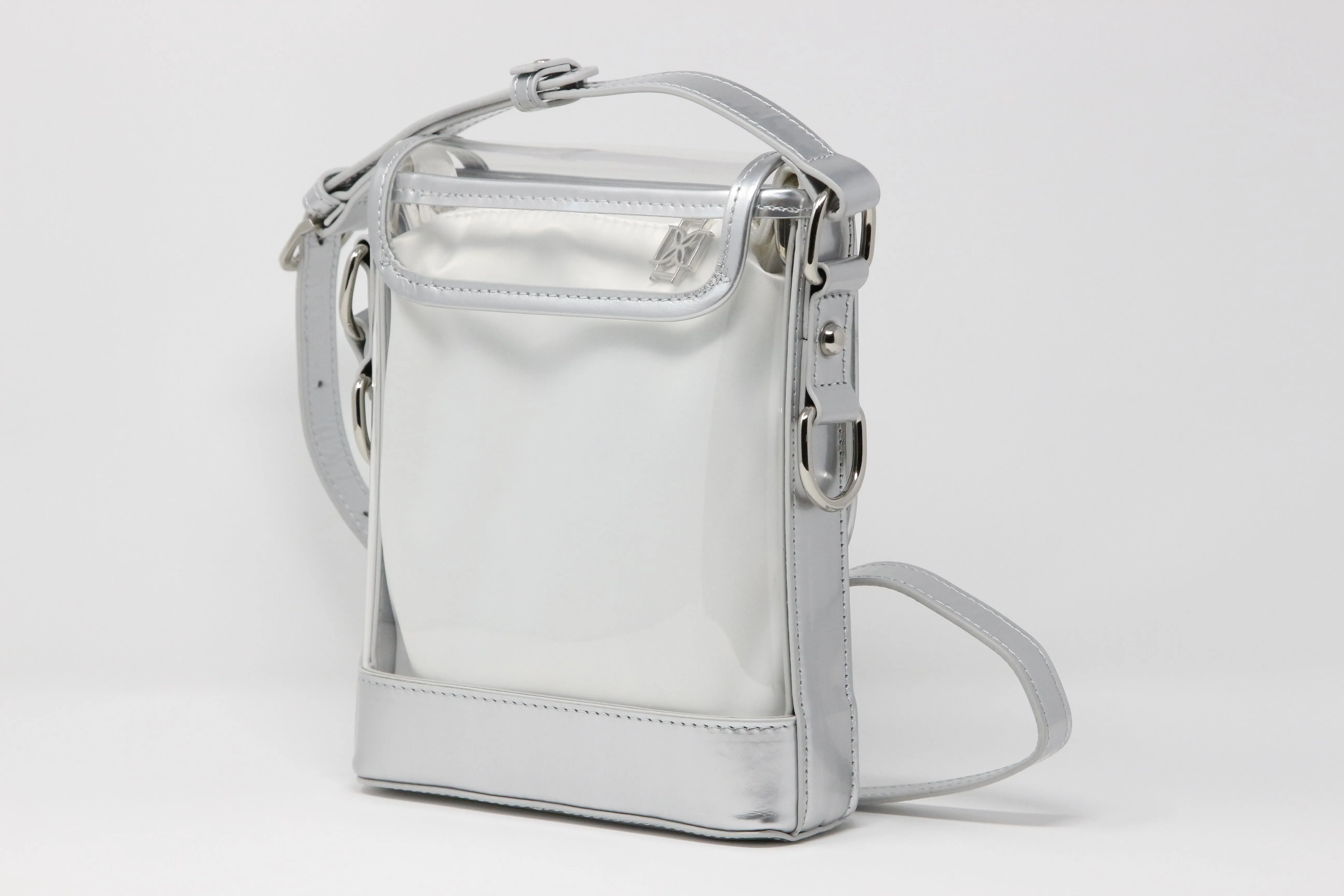 Memo - Silver Holographic Patent Leather