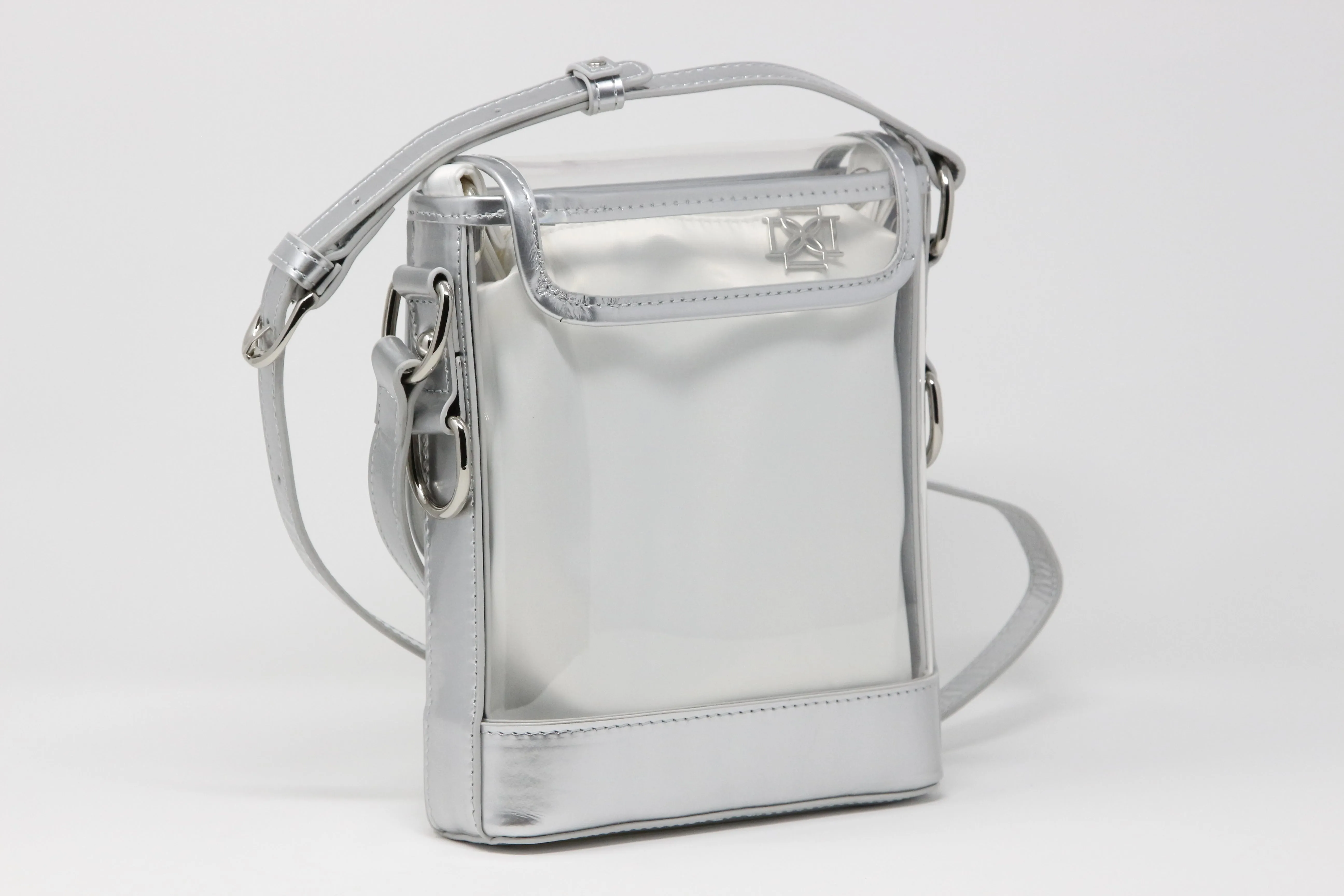 Memo - Silver Holographic Patent Leather