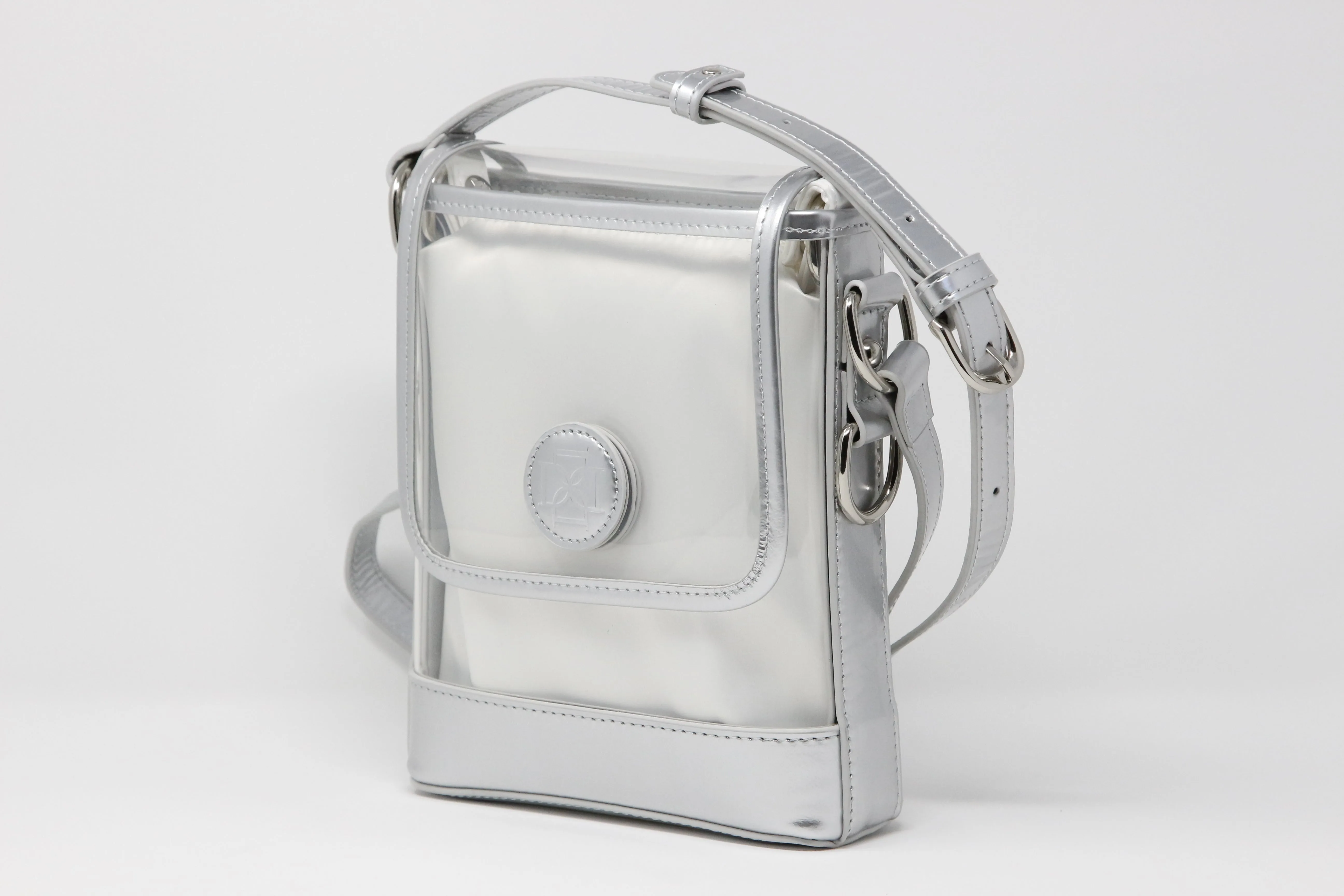 Memo - Silver Holographic Patent Leather