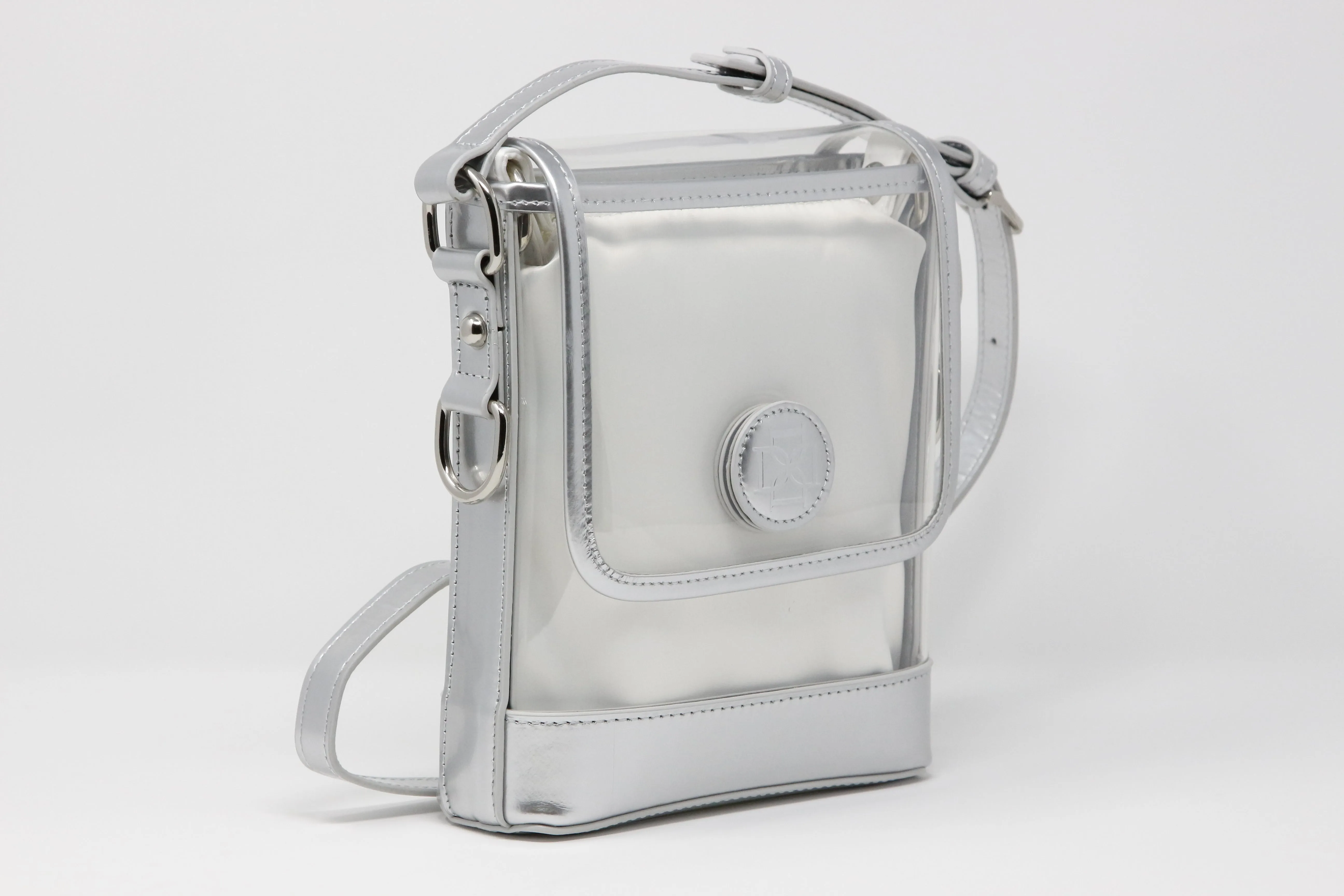 Memo - Silver Holographic Patent Leather