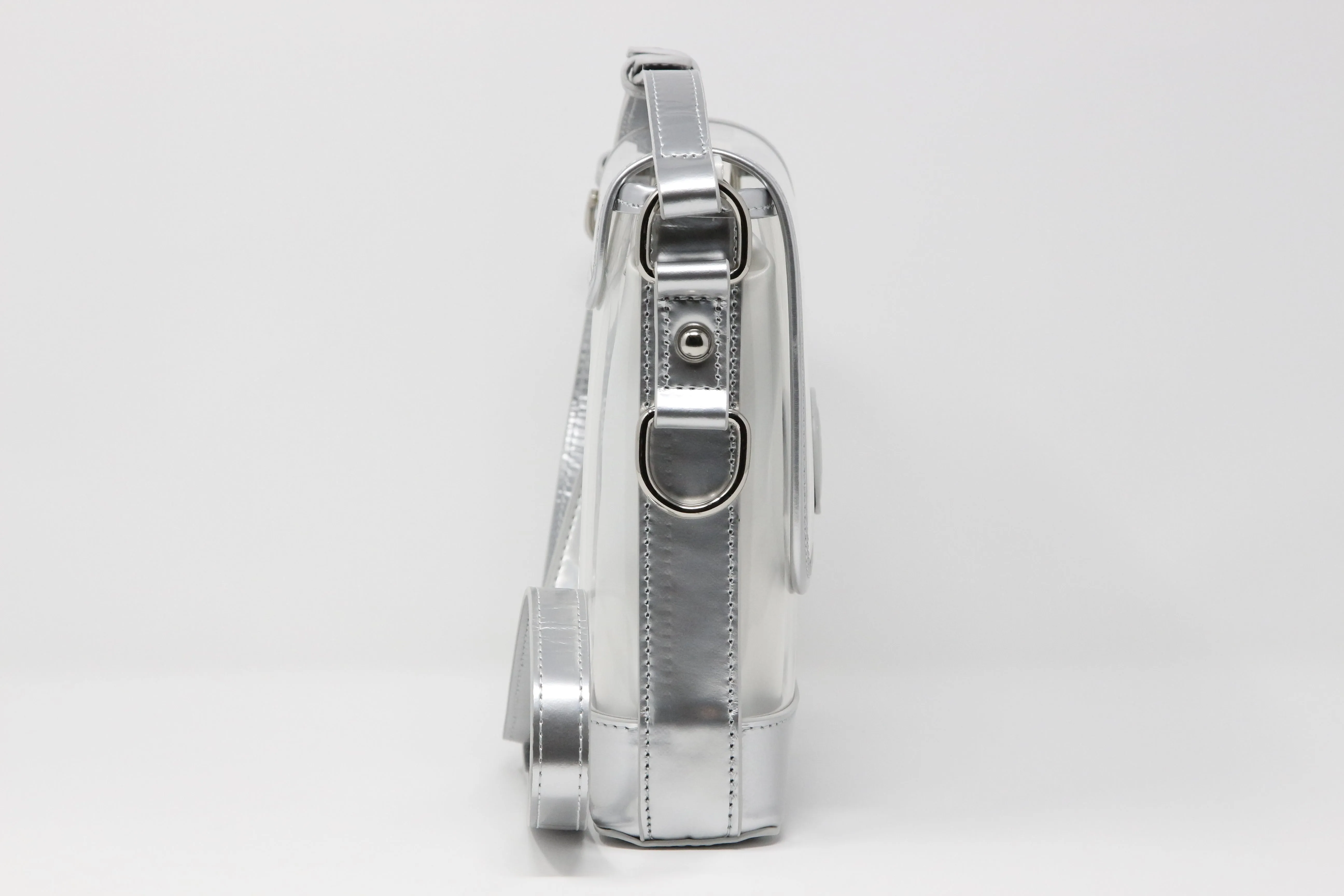 Memo - Silver Holographic Patent Leather