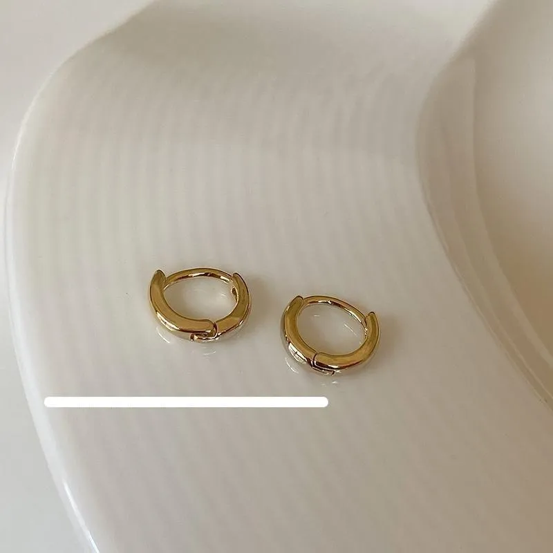 Metal Hoop Earrings
