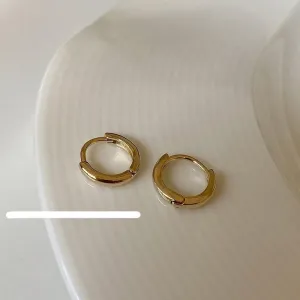 Metal Hoop Earrings