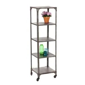 Metal Tower Shelf