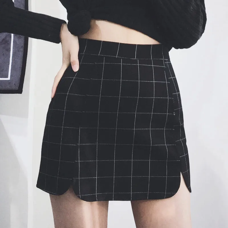 [@metroapero] "STRETCH PLAID PETALS" SKIRT K052703REVIEW