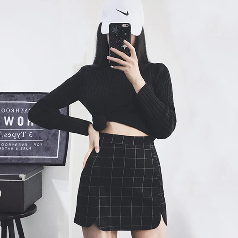 [@metroapero] "STRETCH PLAID PETALS" SKIRT K052703REVIEW