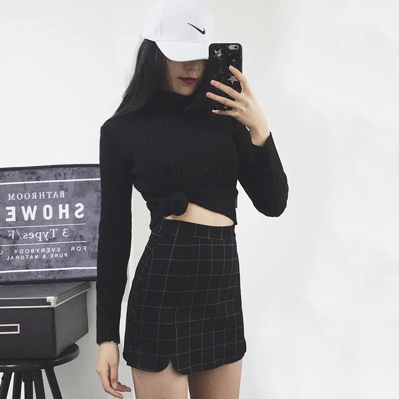 [@metroapero] "STRETCH PLAID PETALS" SKIRT K052703REVIEW