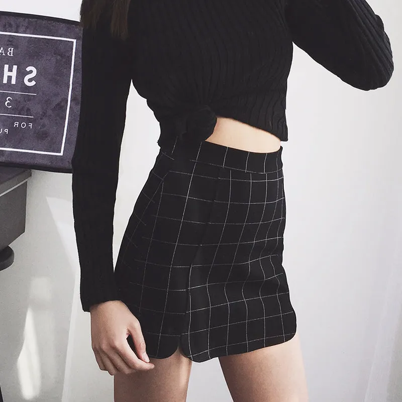 [@metroapero] "STRETCH PLAID PETALS" SKIRT K052703REVIEW