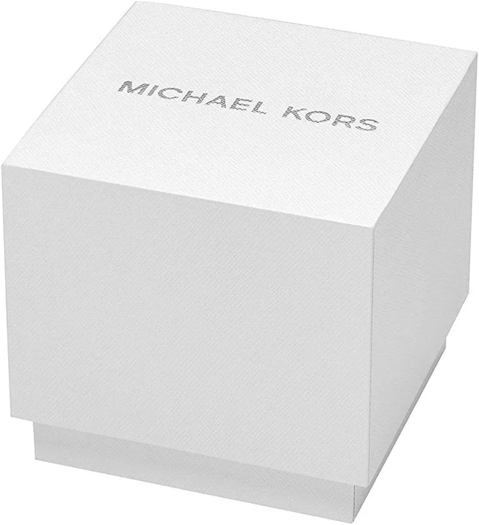 Michael Kors Women's Maci Three-Hand Truffle Leather Watch
