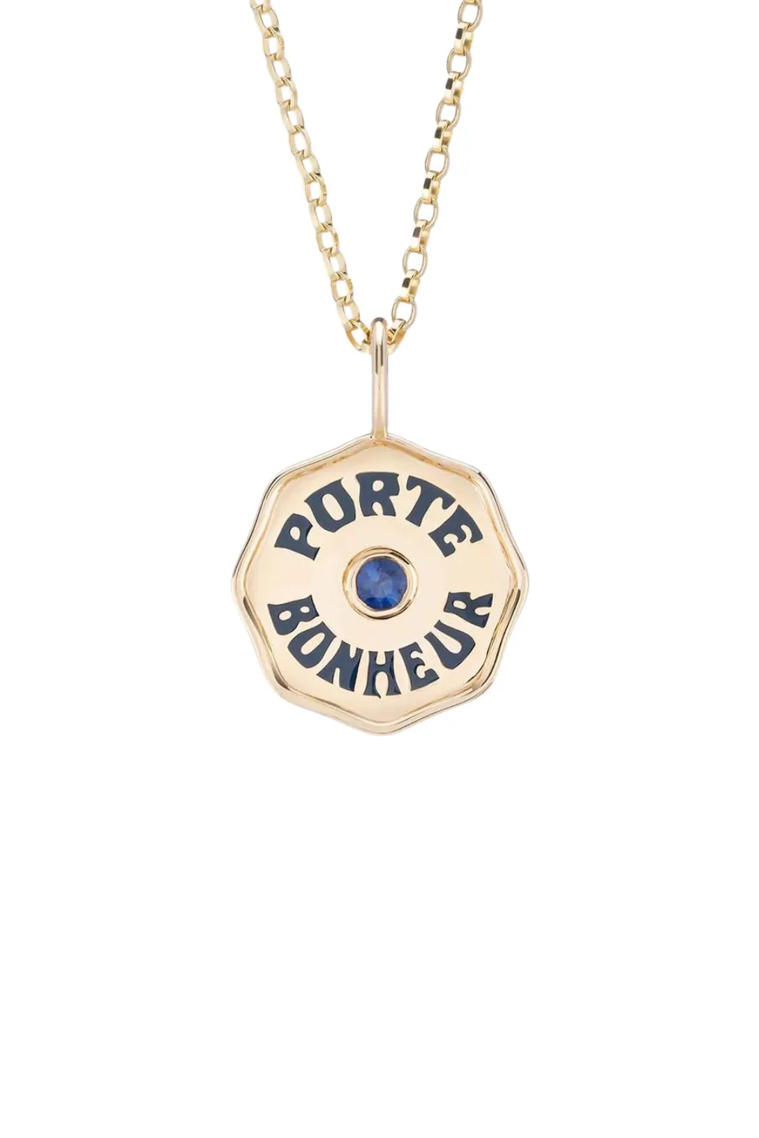 Mini Porte Bonheur | Blue Sapphire