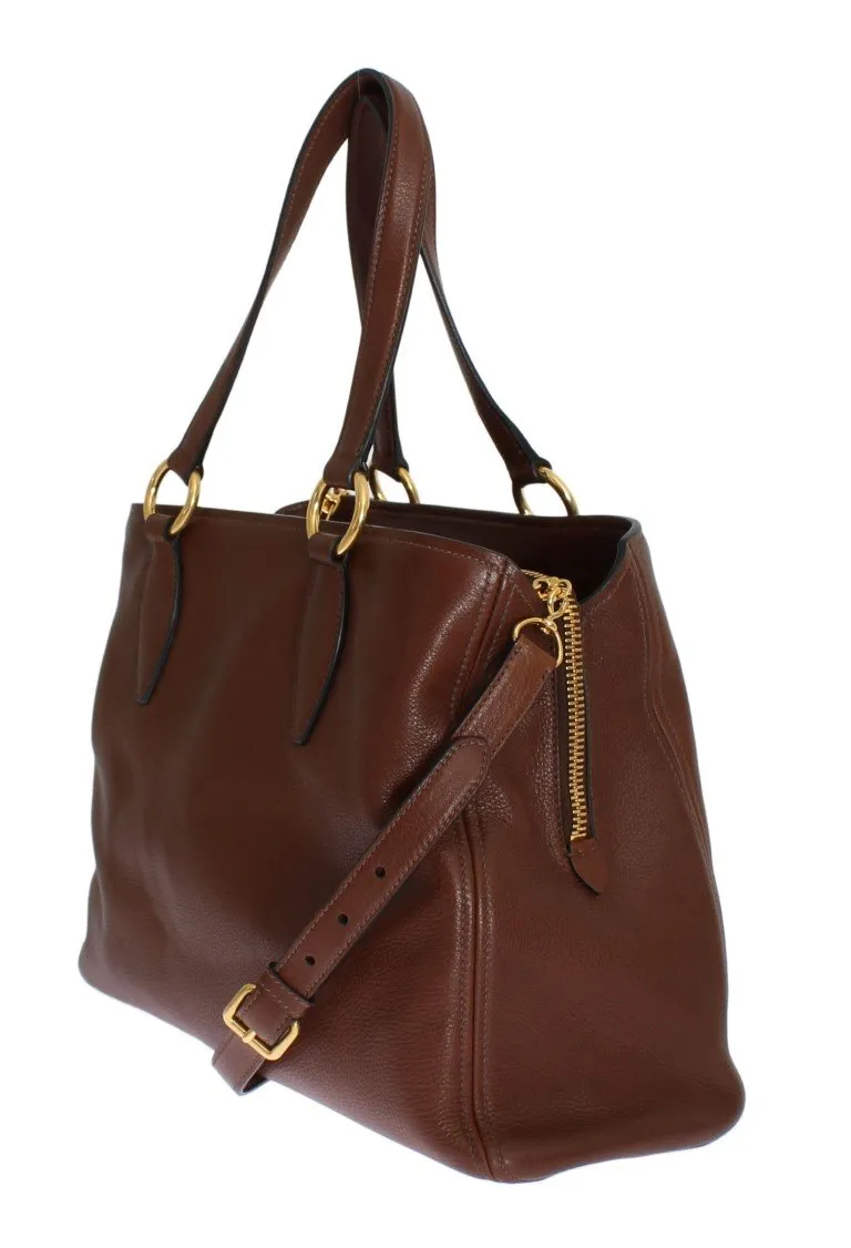 Miu Miu Vitello Diano Leather Handbag ON SALE