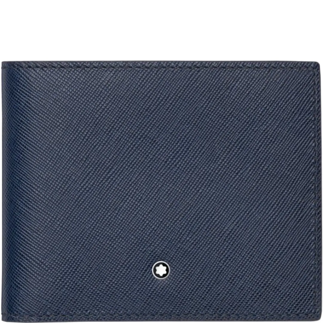 Montblanc Blue with Gusset Sartorial Business Card Holder