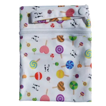 Moo Moo Kow Wet Bag Large - Lollipop