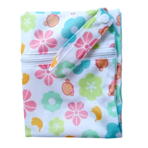 Moo Moo Kow Wet Bag Large - Mooky Flower