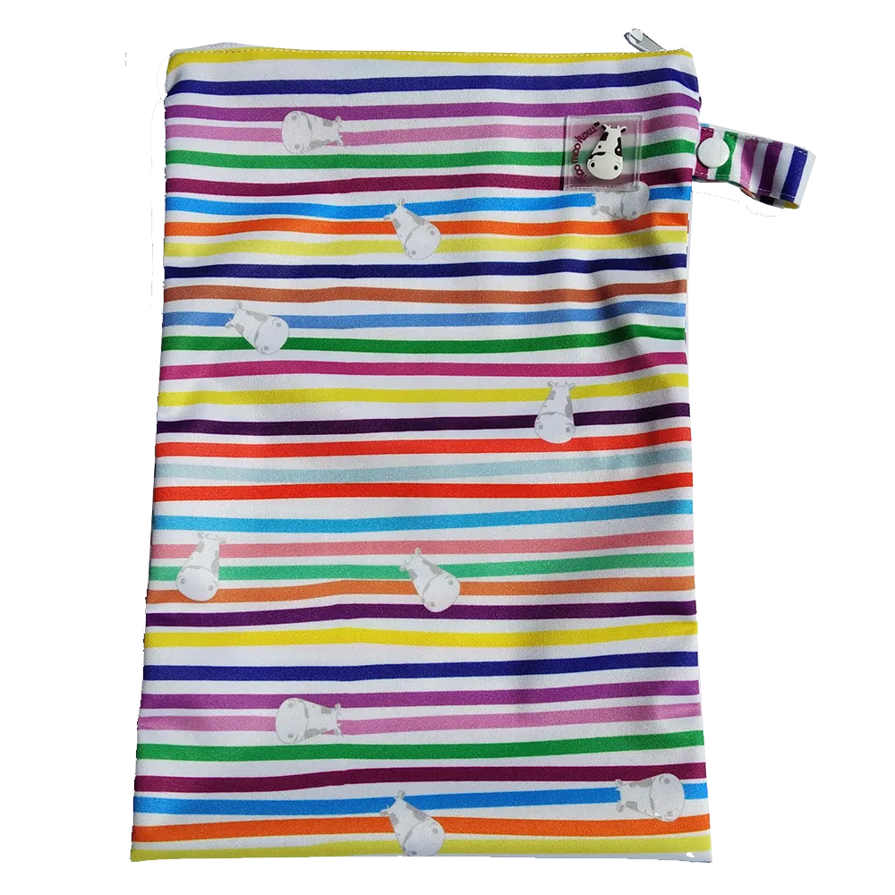 Moo Moo Kow Wet Bag Medium - Rainbow