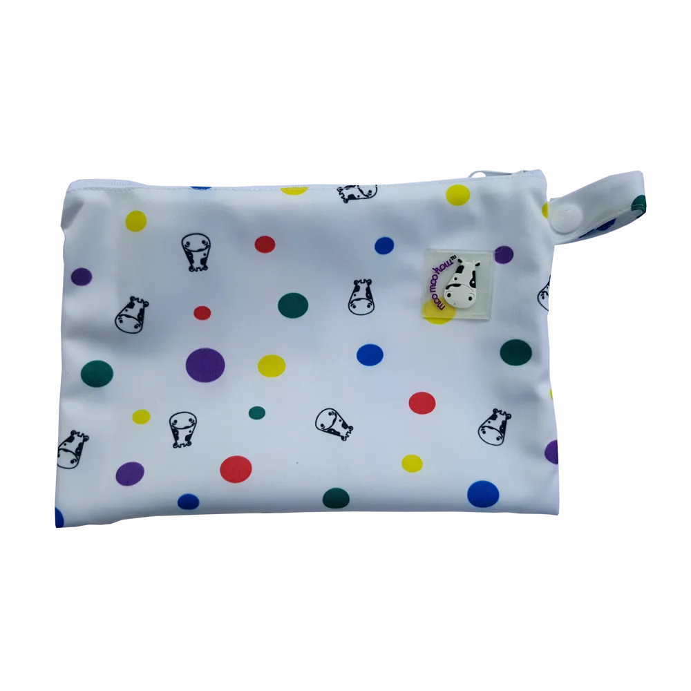 Moo Moo Kow Wet Bag Small - Dot Dot