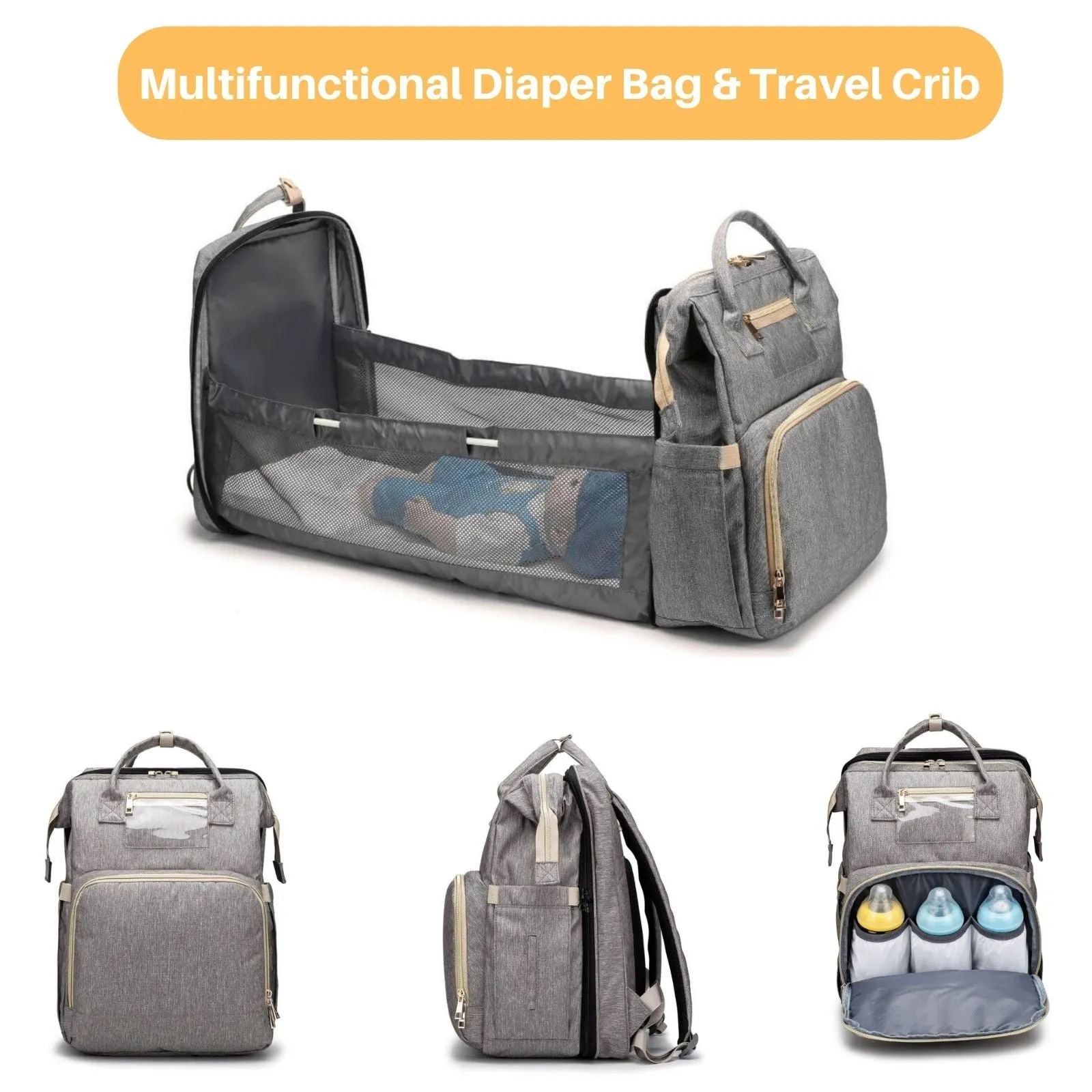 Multi-function Nappy Diaper Bag